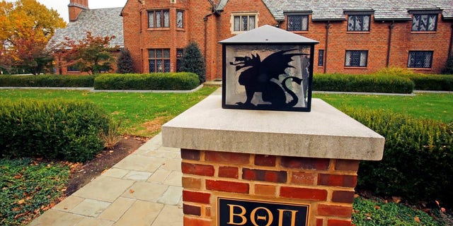 Pennsylvania State University's shuttered Beta Theta Pi fraternity house in State College, Pa. Centre County, Pa.