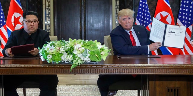 President Trump and North Korean leader Kim Jong Un signed an agreement for the recovery of the remains of American soldiers as well as the immediate repatriation of those who have already been identified.