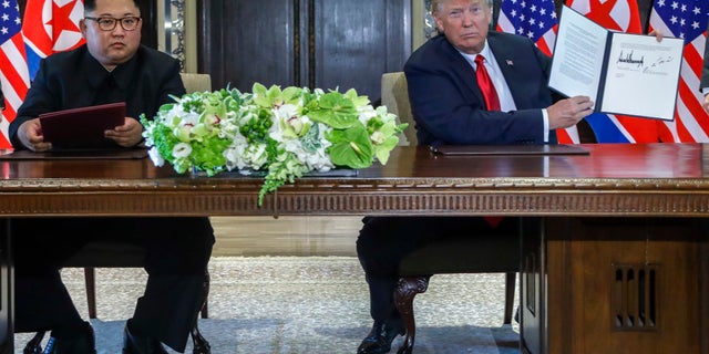 President Trump and North Korean leader Kim Jong Un signed an agreement for the recovery of the remains of American soldiers as well as the immediate repatriation of those who have already been identified.