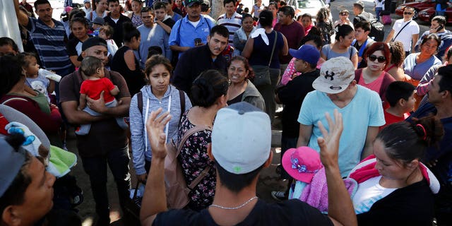 In Tijuana, a jumping off point for refugees from around the world, President Trump’s immigration policy is giving some second thoughts. “If this is true, I will go back. I don’t want to be separated from my kids,” said a woman with three children who arrived here from the violent Mexican state of Michoacán.