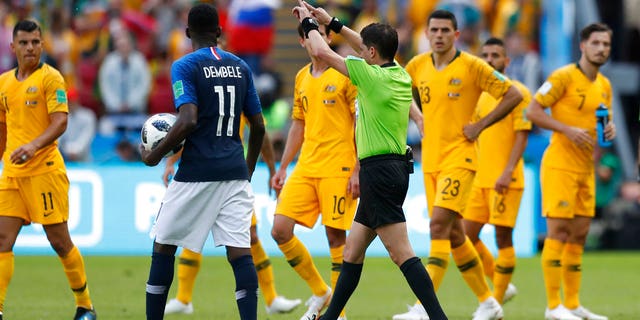 Cunha signaled for the video replay after VAR officials notified him of a possible penalty, which he subsequently awarded.