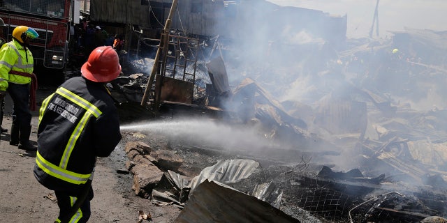 Authorities report that several people are known to have died and about 70 are receiving hospital treatment, with rescue teams still searching for more bodies and survivors in the market.