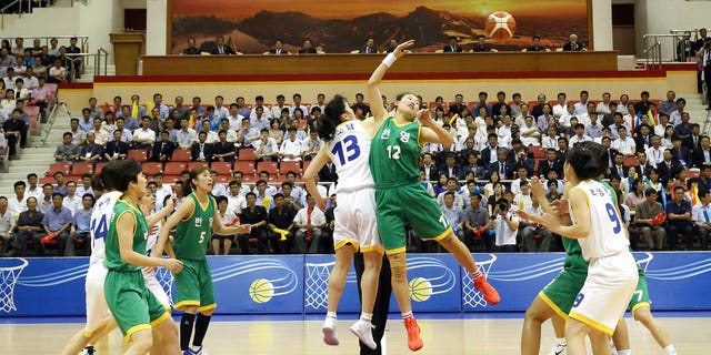 The rival Koreas on Wednesday began two days of friendly basketball games in Pyongyang in their latest goodwill gesture amid a diplomatic push to resolve the nuclear standoff with North Korea.