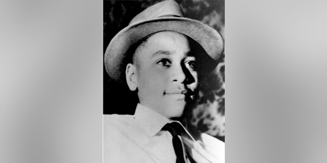 Undated file photo shows Emmett Louis Till, a 14-year-old black Chicago boy, who was kidnapped, tortured and murdered in 1955 after he allegedly whistled at a white woman in Mississippi.