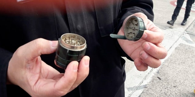 Police believe a passenger discarded the item before a flight.
