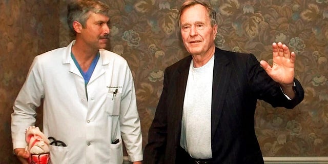 Hausknecht was a well-known doctor who once treated former President George H.W. Bush.