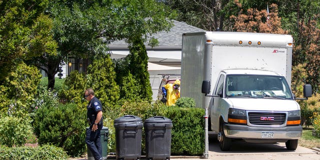 The naked intruder had barged into Black's Aurora home early Monday morning.