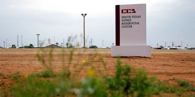 The story spread beginning July 31 when an immigration lawyer claimed that an infant died in the ICE facility in Dilley, Texas (pictured); she subsequently clarified that the child died shortly after leaving the facility