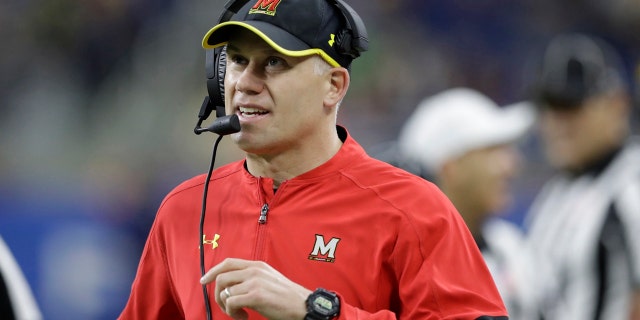 Maryland head coach DJ Durkin.