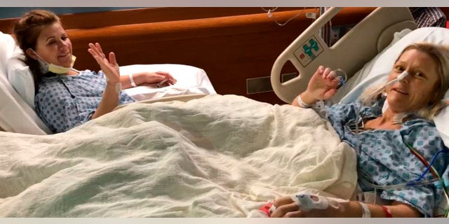 Goudge was turned down for a traditional transplant from a deceased donor, so the California women traveled to the University of Pittsburgh to find a surgeon willing to perform a living donor transplant instead.