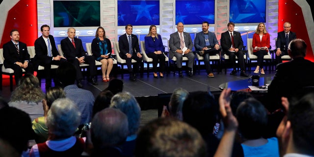 There are 11 Democrats vying for the open U.S. House seat in New Hampshire's 1st congressional district. On the other side of the aisle, five Republicans are battling it out for the GOP nomination for the seat.