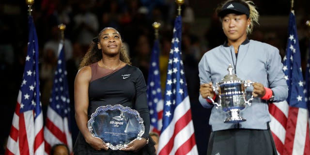 Naomi Osaka, right, defeated Williams in the U.S. Open final.