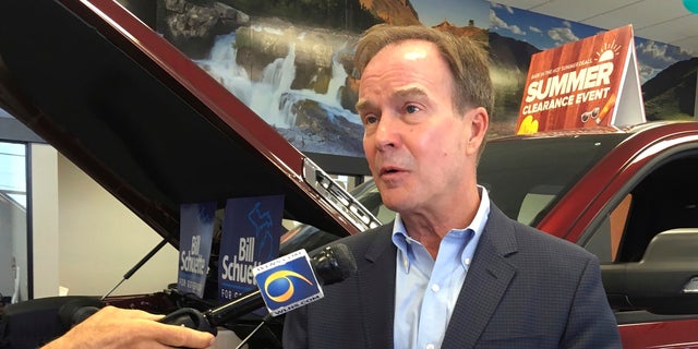 Michigan Attorney Gen. Bill Schuette, who is the GOP nominee for governor, is praised for his handling of the Larry Nassar case by parents of a victim in recent campaign ads.