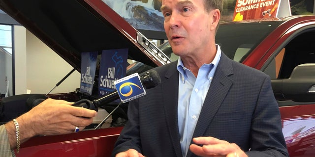 Michigan Attorney Gen. Bill Schuette, who is the GOP nominee for governor, is praised for his handling of the Larry Nassar case by parents of a victim in recent campaign ads.