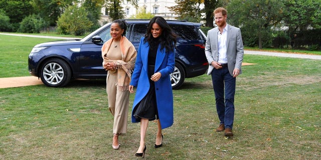 Meghan Markle's mother, Doria Ragland, made a surprise appearance at the luncheon.