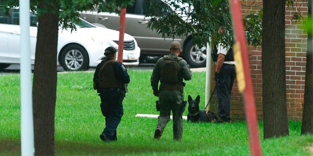 Multiple people were killed and wounded Thursday after a shooter opened fire at a Maryland distribution center, officials said.