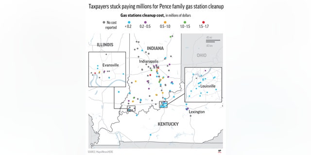 According to a new report, taxpayers face millions in environmental cleanup from approximately 200 gas stations left behind by the oil company Kiel Bros.