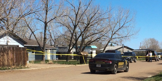 The house where 1-year-old Kenzley Olson was beaten to death.