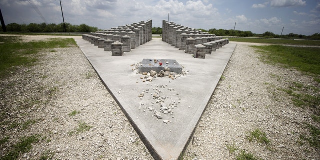 The ValuJet Memorial in Everglades National Park.