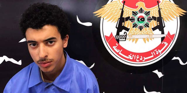 Hashim Abedi, brother of Manchester suicide bomber Salman Abedi, on Wednesday after his arrest in Tripoli.