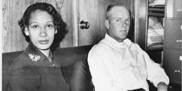 Mildred Loving and her husband, Richard P. Loving, in January 1965.