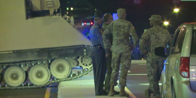 A witness said it was like "something out of a movie."