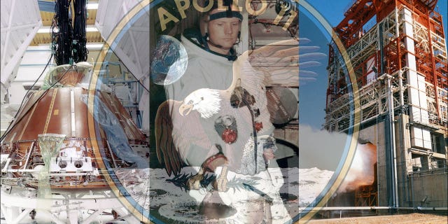 One year before Apollo 11 made history by landing on the moon, the mission’s hardware and astronauts were still coming together.