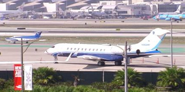 Private jets from the Gulf region are a common site at LAX and smaller airports around LA. (FoxNews.com)