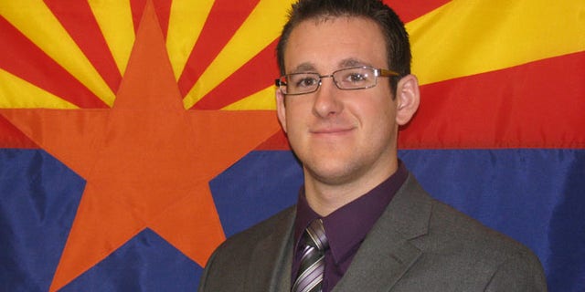 Nov. 27, 2008: This photo released by the Flagstaff Police Department, shows police officer Tyler Stewart. (AP)