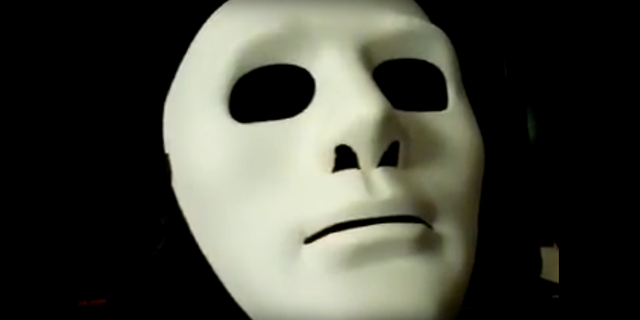 The videos that appeared to be made by Jones had featured a mask to hide his identity.