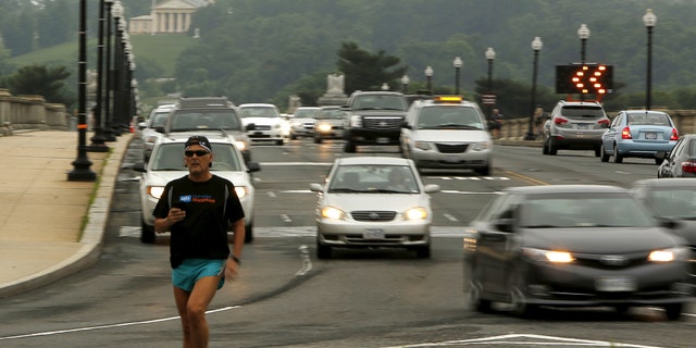 The National Parks Service closed the bridge to tractor trailers and large buses in 2014.