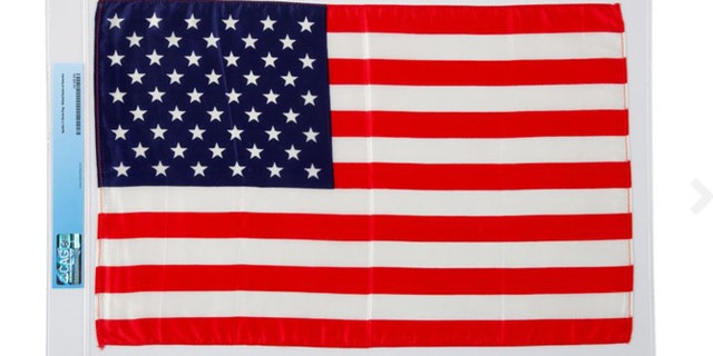 The American flag from Neil Armstrong's lunar landing will be up for auction later this year.