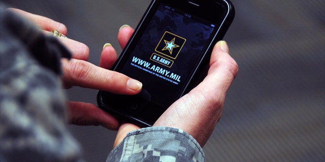 The smartphone is becoming integral for the modern U.S. soldier.