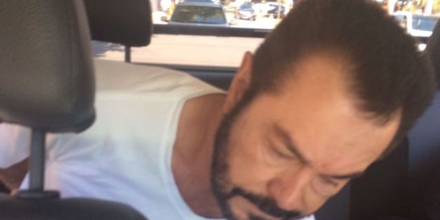 Da Rocha pictured after his arrest.