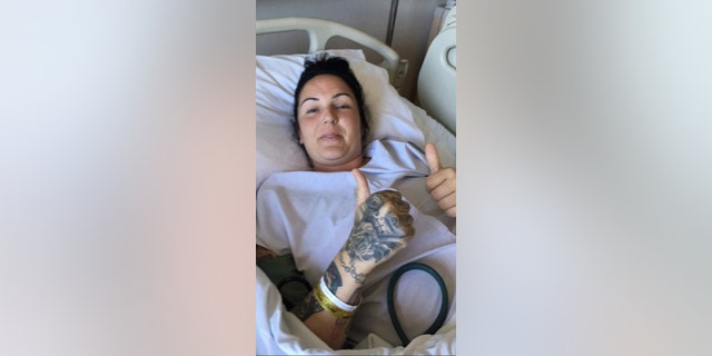 Donnelly reportedly suffered an seven-inch tear from the blast that required hundreds of stitches.