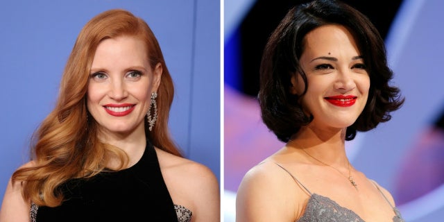 Jessica Chastain defended the #TimesUp movement after Asia Argento criticized it for excluding others.