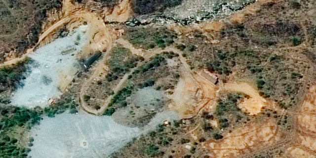 May 7, 2018: Satellite images provided by DigitalGlobe shows the nuclear test site in Punggye-ri, North Korea.