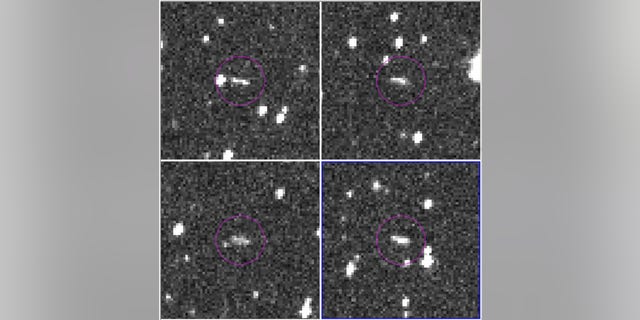 These are the discovery observations of asteroid 2018 LA from the Catalina Sky Survey, taken June 2, 2018. About eight hours after these images were taken, the asteroid entered Earth's atmosphere (about 12:44 p.m. EDT, 6:44 p.m. local Botswana time), and disintegrated in the upper atmosphere near Botswana, Africa. (Image Credit: NASA/JPL-Caltech/CSS-Univ. of Arizona)