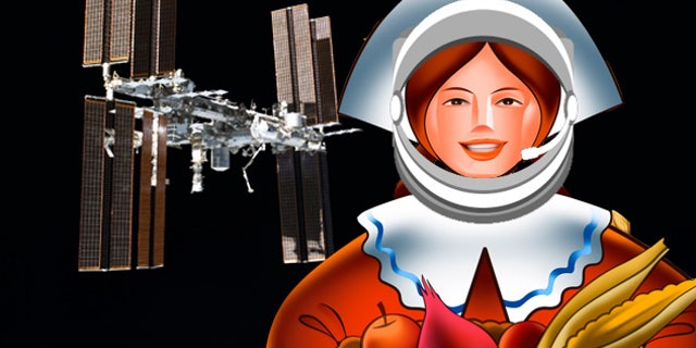 Astronauts on the space station can enjoy cornbread stuffing, yams, mashed potatoes, and turkey, and more for Thanksgiving.