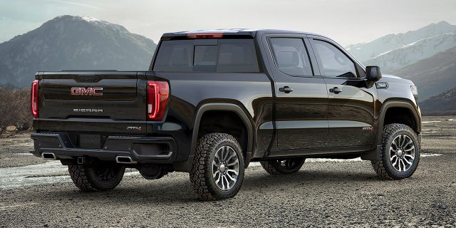 A two-inch lift is a signature feature of the Sierra AT4.