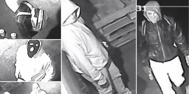 Surveillance footage caught three individuals trying to burglarize a Whitehall, Pa., gun shop on Feb. 23.
