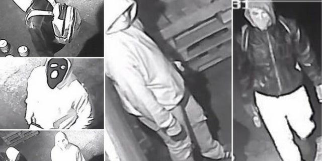 Surveillance footage caught three individuals trying to burglarize a Whitehall, Pa., gun shop on Feb. 23.