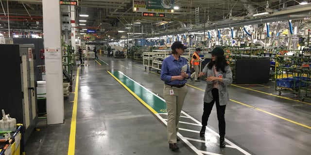 Multimedia reporter Emilie Ikeda tours Toyota's engine plant in Huntsville, Ala. amdist its fifth expansion.