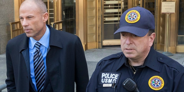 Lawyer for adult film star Stormy Daniels, Michael Avenatti, left, motioned to join the criminal investigation into Cohen, saying documents obtained in an FBI raid of his properties could be related to his client.