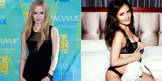 Avril Lavigne's new music video stars former "Wonder Years" actress Danica McKellar.