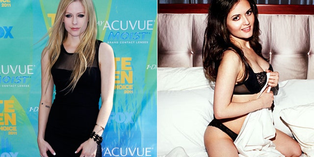 Avril Lavigne's new music video stars former "Wonder Years" actress Danica McKellar.