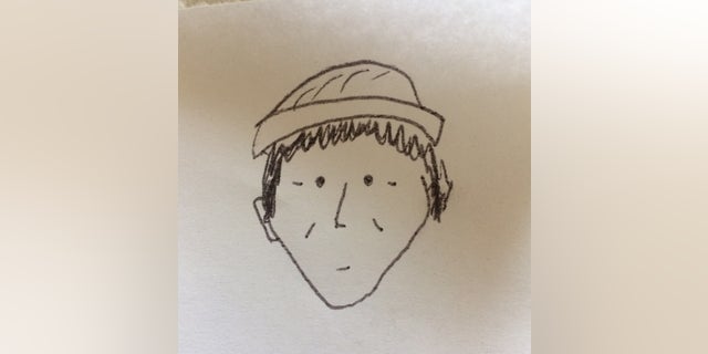 A hand-drawn sketch of a suspected thief was mocked by users on social media.