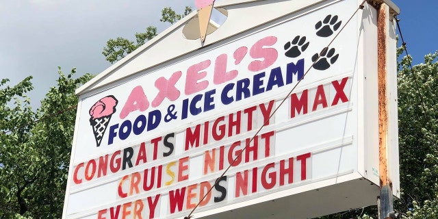 Axel's Food & Ice Cream hosted a celebration for Max Mendez, who finished his radiation treatments this week.