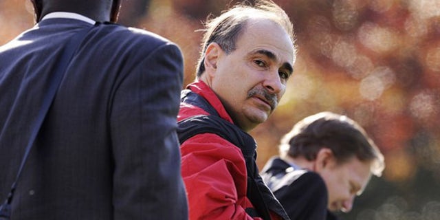 FILE: Obama Senior Advisor David Axelrod departing the White House on Oct. 30 to spend the weekend campaigning for Democratic candidates.