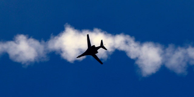 The Air Force is mapping a two-fold future path for its B-1 bomber which includes plans to upgrade the bomber while simultaneously preparing the aircraft for eventual retirement as the service's new stealth bomber arrives in coming years. (Credit: REUTERS/Yannis Behrakis )